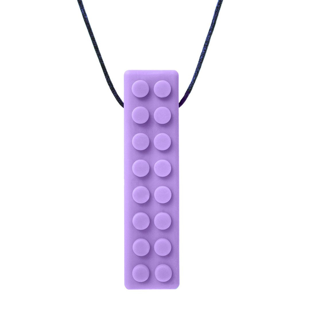 Brick Stick™ Textured Chew Necklace - Lavender XXT image 0